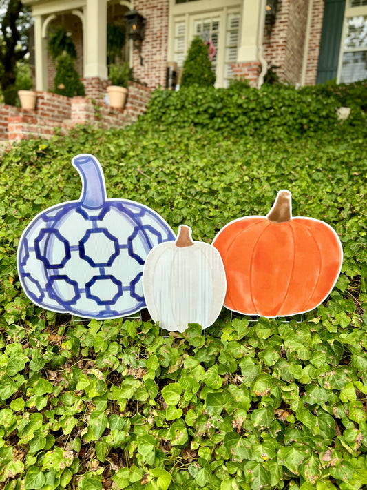 Chinoiserie Pumpkin Set