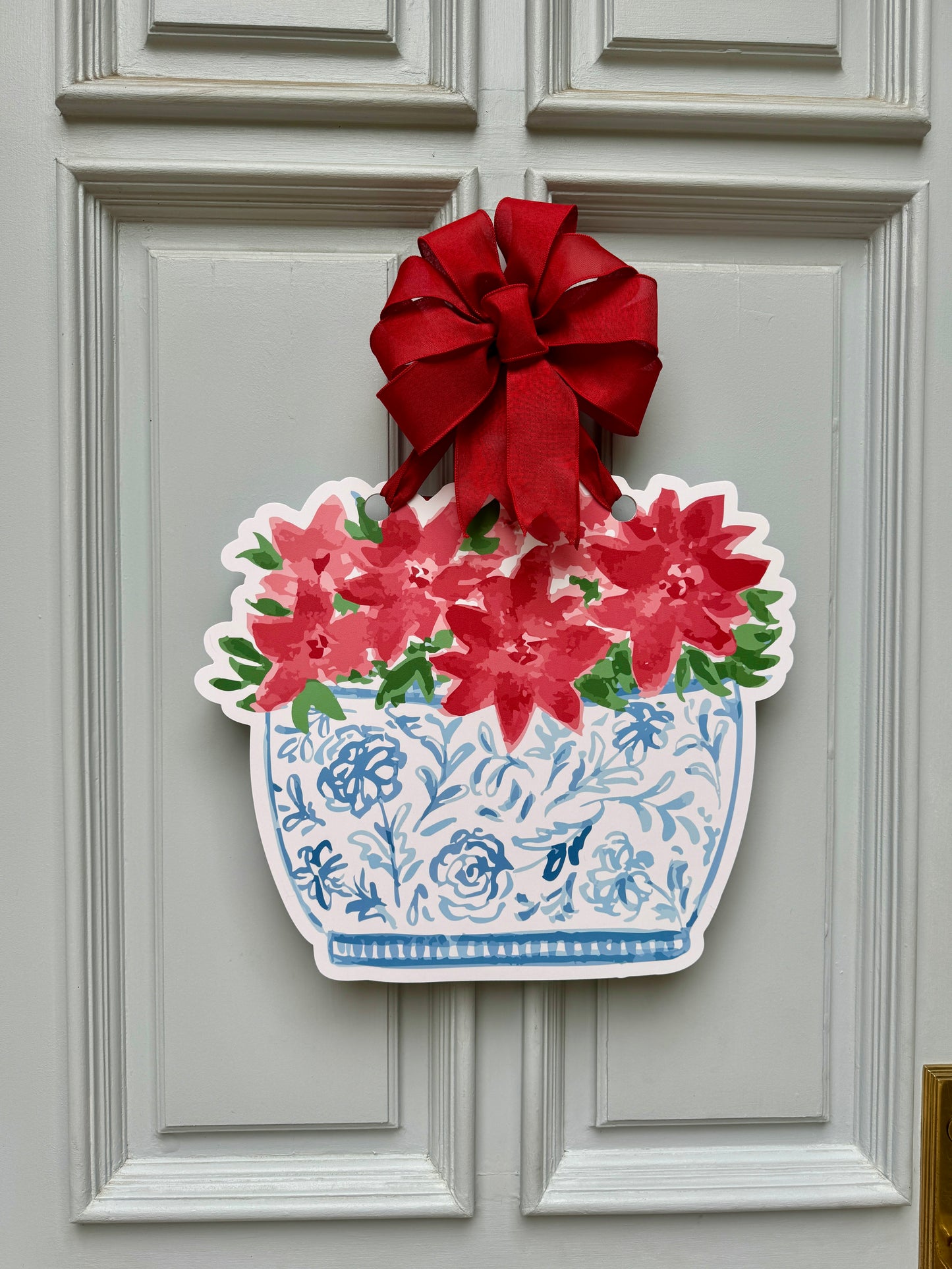 Chinoiserie Poinsettia